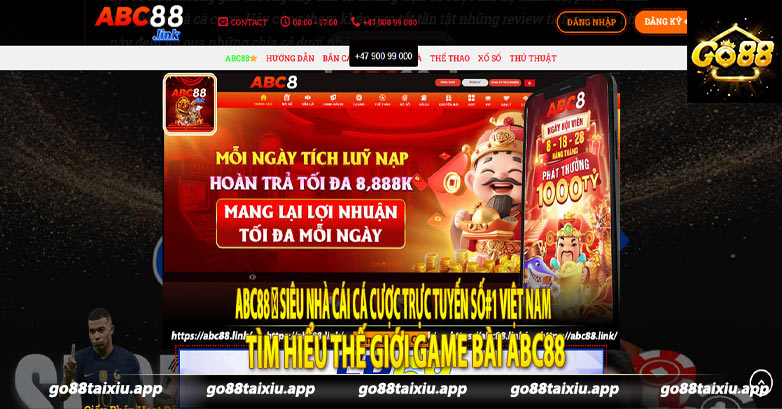 Tìm hiểu thế giới game bài Abc88